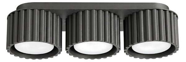 Sollux SL.2629 - Faretto AURA 3xGX53/10W/230V nero