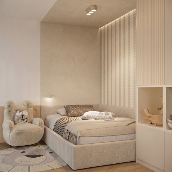 Sollux SL.2614 - Applique AURA 1xGX53/10W/230V crema