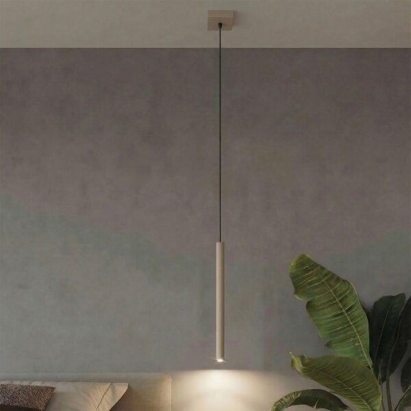Sollux SL.2117 - Lampada a sospensione con cavo PASTELO 1xG9/8W/230V tortora