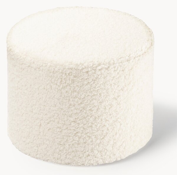 Pouf per bambini in teddy Sugar Ø 40 cm