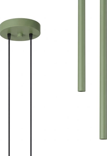 Sollux SL.2134 - Sospensione su cavo PASTELO 2xG9/8W/230V verde