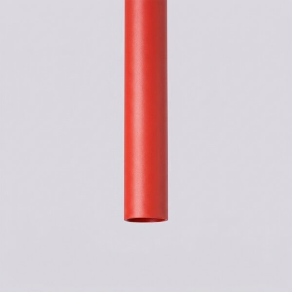 Sollux SL.2141 - Lampadario a sospensione PASTELO 1xG9/8W/230V rosso