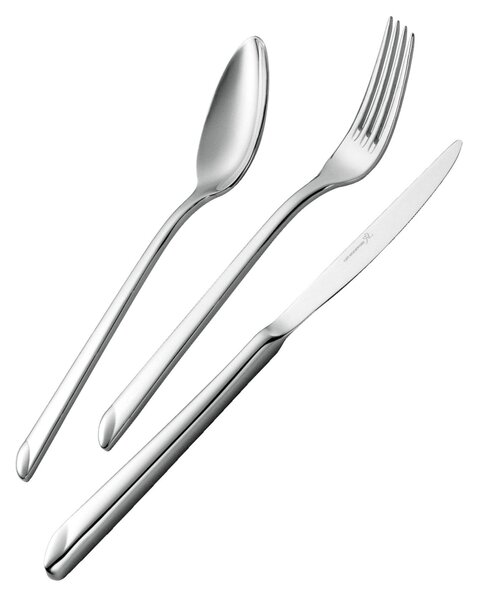 Servizio di posate 113 pezzi in astuccio regalo Goccia, acciaio 18/10 ( Aisi 304) , spessore 4 mm