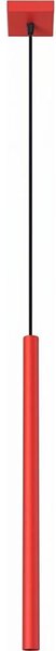 Sollux SL.2141 - Lampadario a sospensione PASTELO 1xG9/8W/230V rosso
