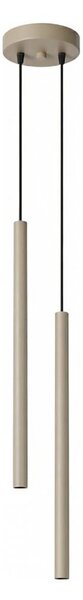 Sollux SL.2118 - Lampada a sospensione su cavo PASTELO 2xG9/8W/230V taupe
