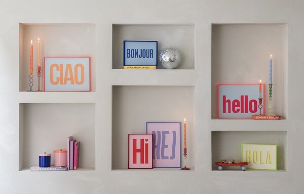 Dipinto 41x31 cm Ciao – PT LIVING