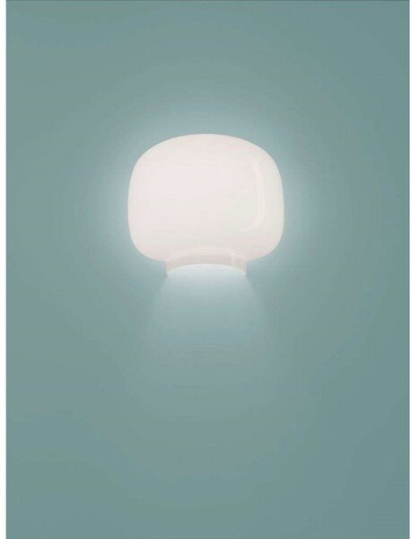 Applique da parete Foscarini, dimmerabile, Bianco, Soggiorno, Vetro