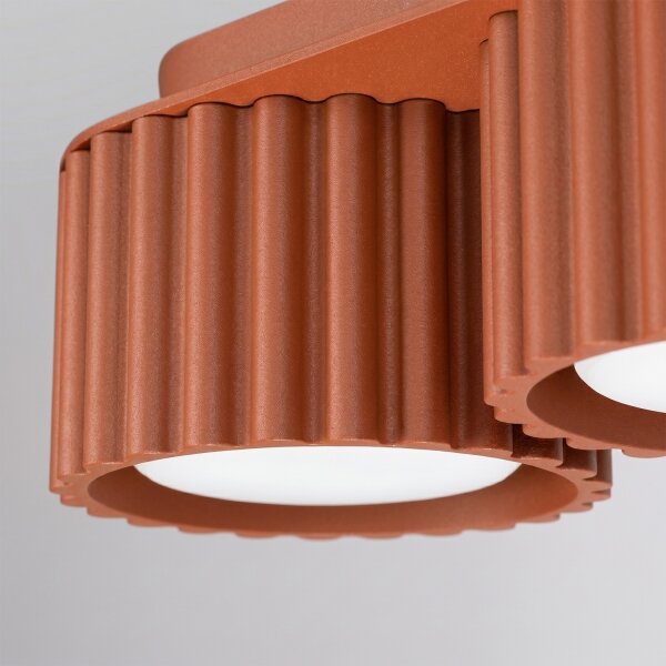 Sollux SL.2632 - Faretto AURA 3xGX53/10W/230V arancione