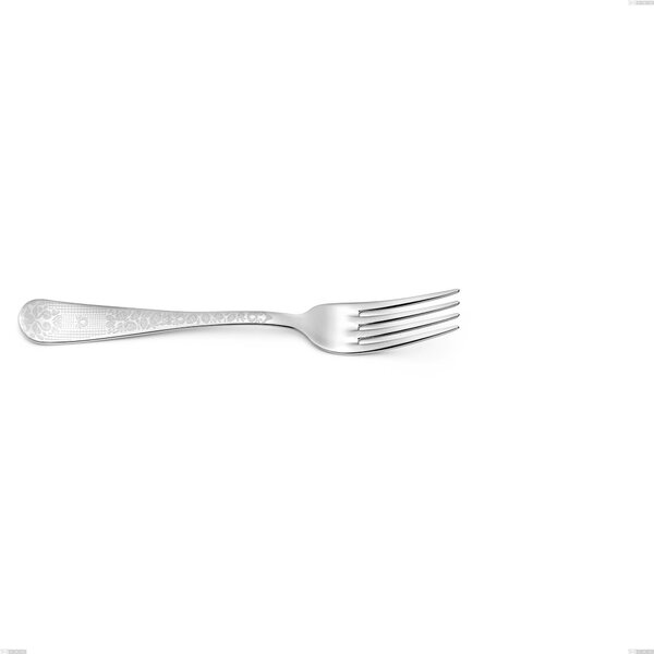 Forchetta frutta Hermitage, Acciaio lucido 18.10 (AISI304), spessore 2.5 mm, Lunghezza 184 mm