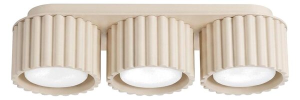 Sollux SL.2630 - Faretto AURA 3xGX53/10W/230V colore crema