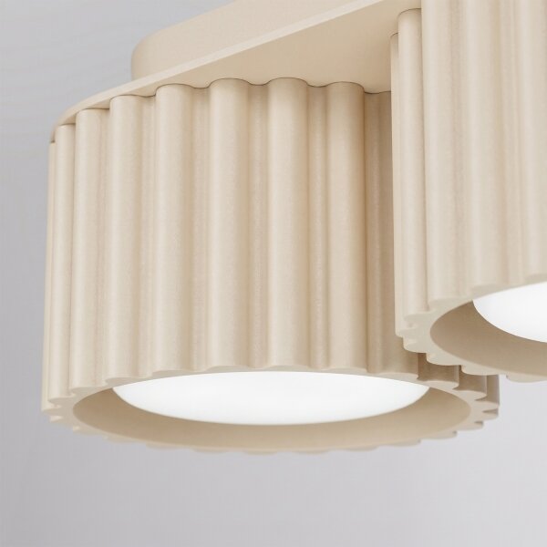 Sollux SL.2630 - Faretto AURA 3xGX53/10W/230V colore crema