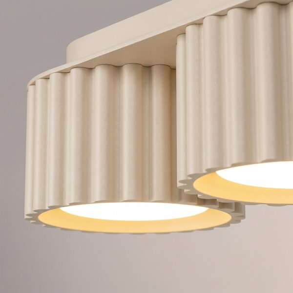 Sollux SL.2630 - Faretto AURA 3xGX53/10W/230V colore crema