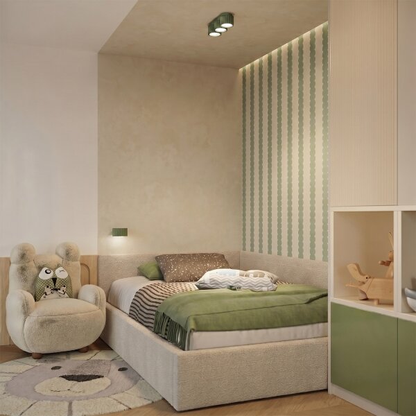 Sollux SL.2615 - Applique AURA 1xGX53/10W/230V verde