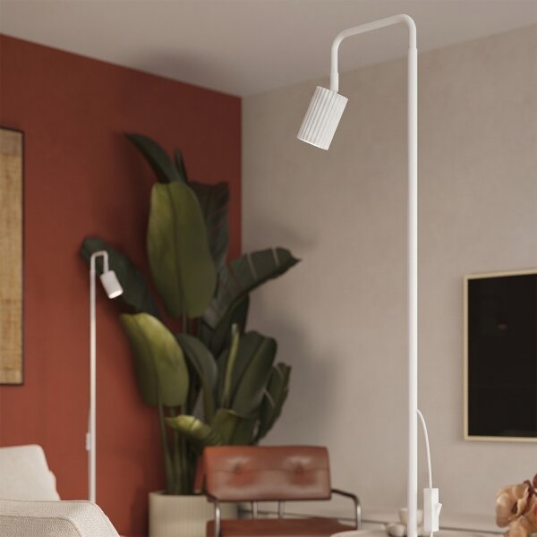 Sollux SL.2013 - Lampada da terra KARBON 1xGU10/10W/230V bianca