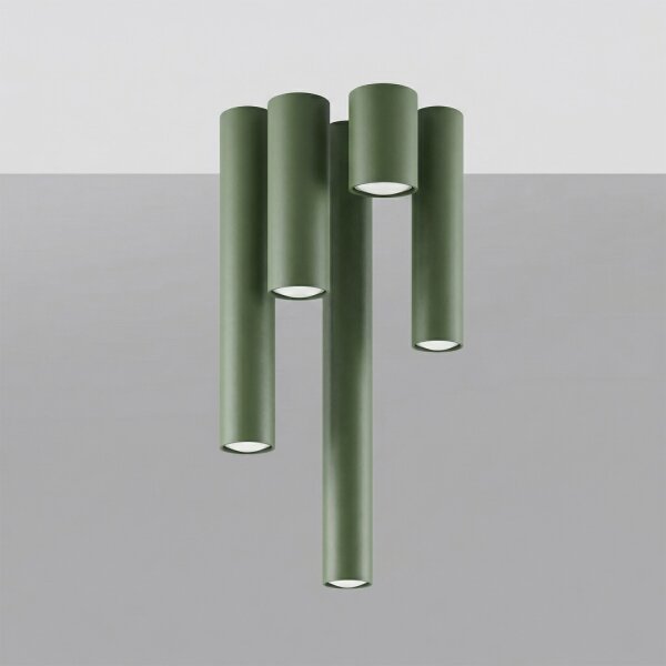 Sollux SL.2071 - Faretto LAGOS 1xGU10/10W/230V verde