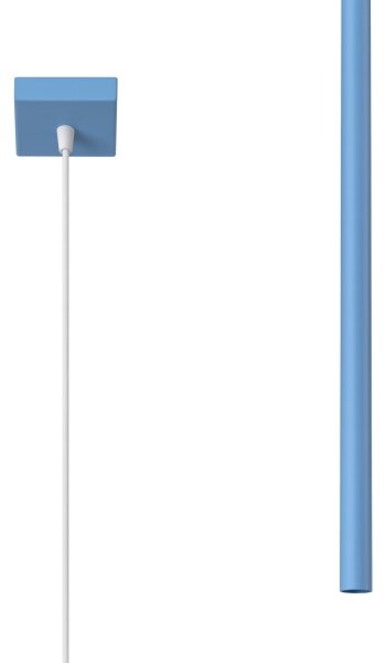 Sollux SL.2149 - Lampadario su cavo PASTELO 1xG9/8W/230V blu