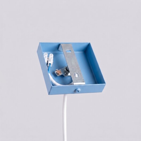 Sollux SL.2149 - Lampadario su cavo PASTELO 1xG9/8W/230V blu