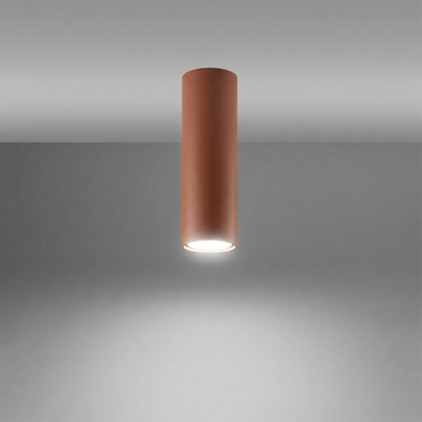Sollux SL.2074 - Faretto LAGOS 1xGU10/10W/230V marrone