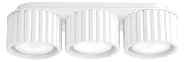 Sollux SL.2628 - Faretto AURA 3xGX53/10W/230V bianco