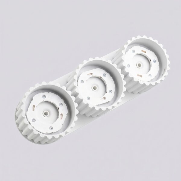 Sollux SL.2628 - Faretto AURA 3xGX53/10W/230V bianco