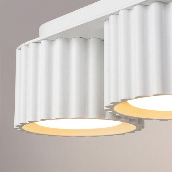 Sollux SL.2628 - Faretto AURA 3xGX53/10W/230V bianco