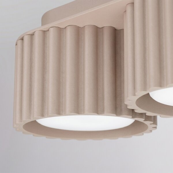 Sollux SL.2635 - Faretto AURA 3xGX53/10W/230V taupe