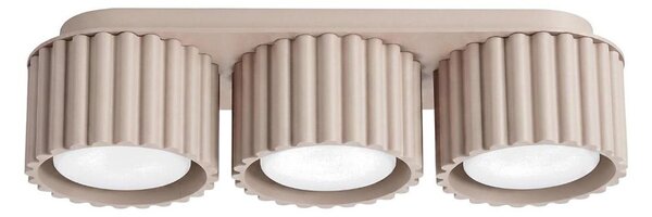 Sollux SL.2635 - Faretto AURA 3xGX53/10W/230V taupe