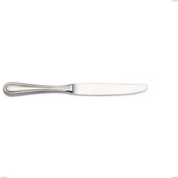 Coltello tavola Manico vuoto Impero Argento 8 micron, Acciaio inox Aisi 304 Finitura Argentata, spessore argento 8 micron, spessore posata 3 mm, lunghezza 245 mm