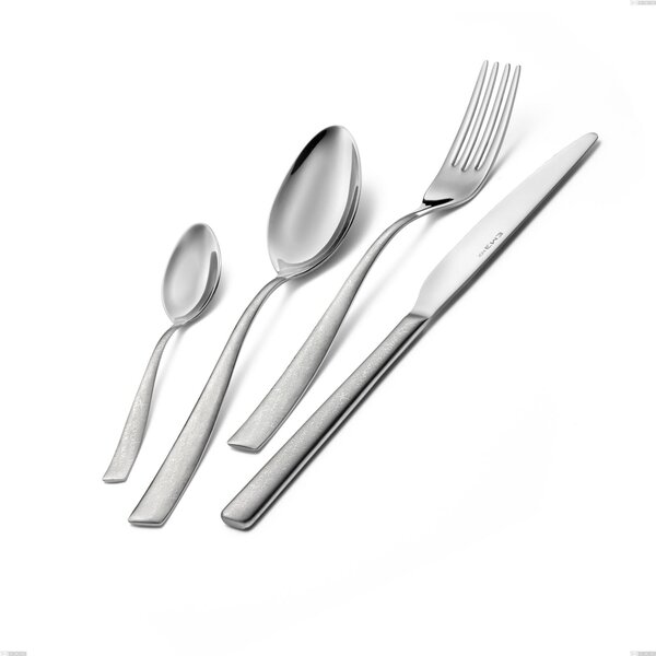 Forchetta frutta Infinity la Divina, Acciaio 18/10 Inox Lucido con incisione al laser, spessore 2,5 mm mm, lunghezza 190 mm