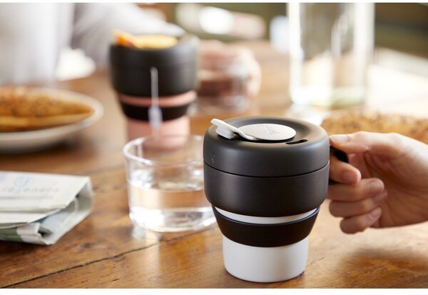Tazza termica nera 400 ml To Go – Lékué