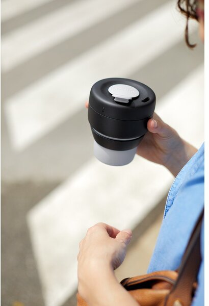 Tazza termica nera 400 ml To Go – Lékué