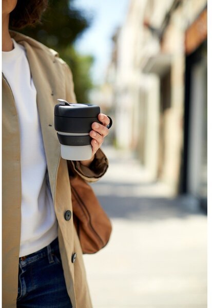 Tazza termica nera 400 ml To Go – Lékué