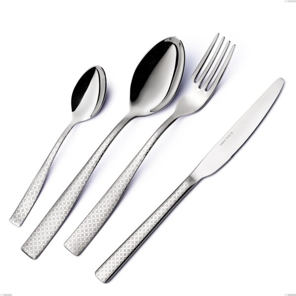 Cucchiaino frutta Infinity Monogran, Acciaio 18/10 (aisi 304) incisione laser, spessore 2.5 mm, lunghezza 190 mm