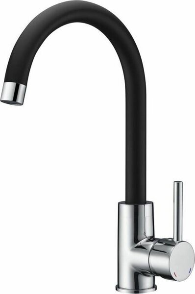 Edouard Rousseau - ILO Sink Mixer - Two-tone Black / Chrome