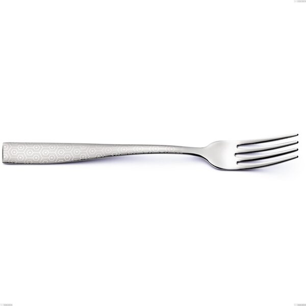 Forchetta frutta Infinity Seamless, Acciaio 18/10 (aisi 304) incisione lasert, spessore 2.5 mm, lunghezza 190 mm