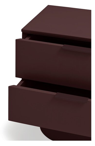 Comodino burgundy Totem – Teulat