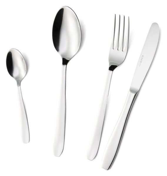Confezione vetrina 6 pezzi moka katya, Acciaio inox Aisi 304 Posate Lucide, spessore 2 mm