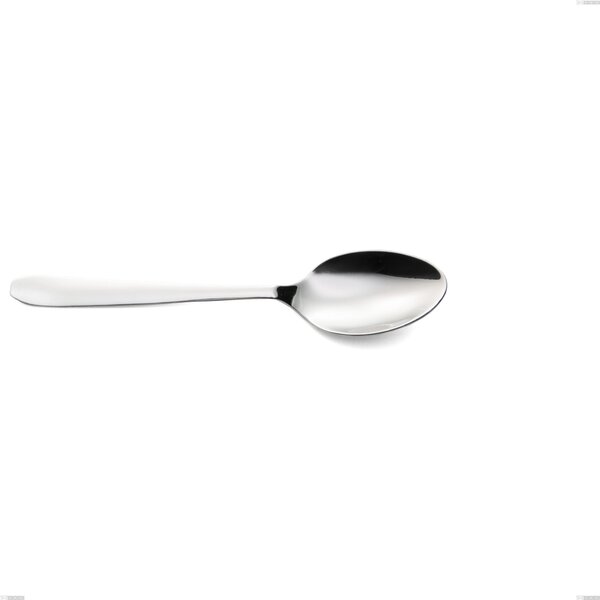 Cucchiaio tavola linea KATYA in Acciaio 18/10 (AISI 304) lunghezza 200 mm, spessore 2,0 mm, finitura inox lucido lavabili in lavastoviglie