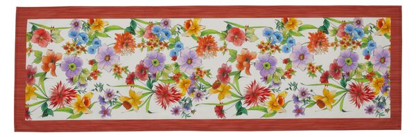 Runner 55X160 Disegni-vari-negozio ROSSO Saia Di Cotone Caleffi
