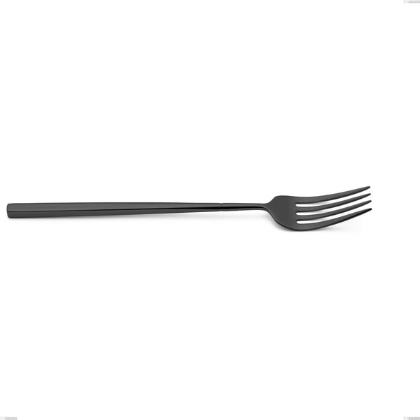 Forchetta da servizio Kyoto Black, Acciaio inox (Aisi 304) trattamento pvd acciaio lucido, lunghezza 247 mm