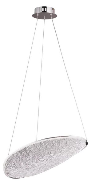 MAXLIGHT P0636D - Lampadario a sospensione su cavo EMPIRE LED/17W/230V cromo lucido