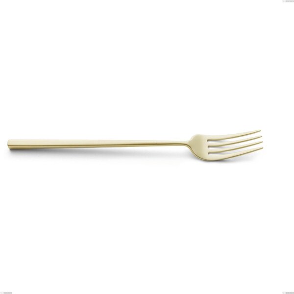 Forchetta da servizio Kyoto Sabbiato Champagne, Acciaio inox (Aisi 304) inox sabbiato, lunghezza 247 mm