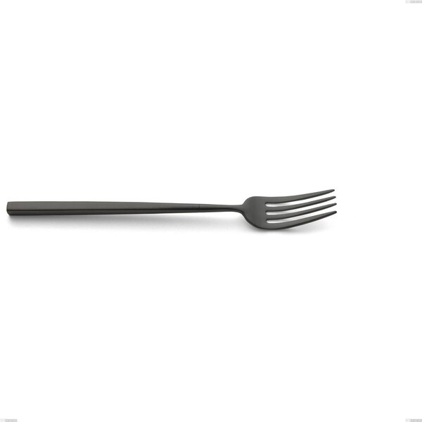 Forchetta tavola Kyoto Sabbiato Black, Acciaio inox (Aisi 304) inox sabbiato, lunghezza 218 mm