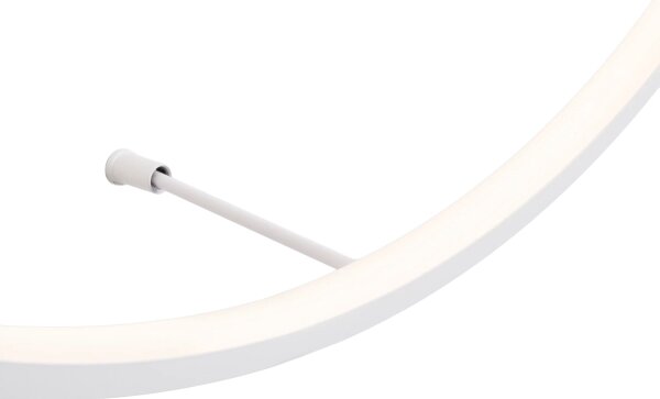 MAXLIGHT W0434 - Plafoniera LED per bagno VISUAL LED/22W/230V 60 cm IP44 bianca