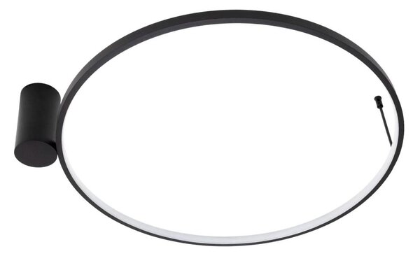 MAXLIGHT W0435 - Plafoniera LED per bagno VISUAL LED/22W/230V 60 cm IP44 nera