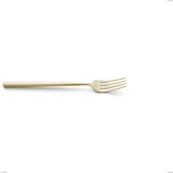 Forchetta frutta Kyoto Sabbiato Champagne, Acciaio inox (Aisi 304) inox sabbiato, lunghezza 190 mm