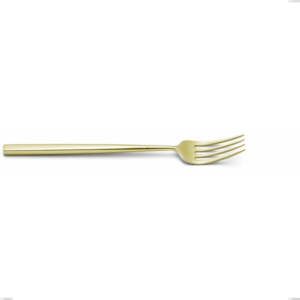 Forchetta frutta Kyoto Tin Gold, Acciaio inox (Aisi 304) trattamento pvd acciaio lucido, lunghezza 190 mm
