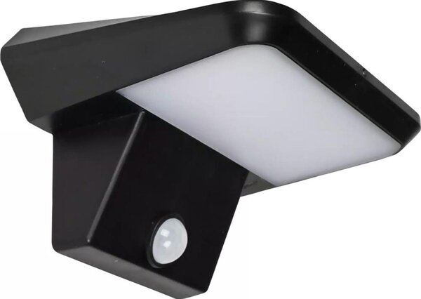 HÖFFTECH - LED Lampada da parete solare con sensore LED/5,5V 200 mAh IP44