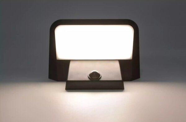 HÖFFTECH - LED Lampada da parete solare con sensore LED/5,5V 200 mAh IP44