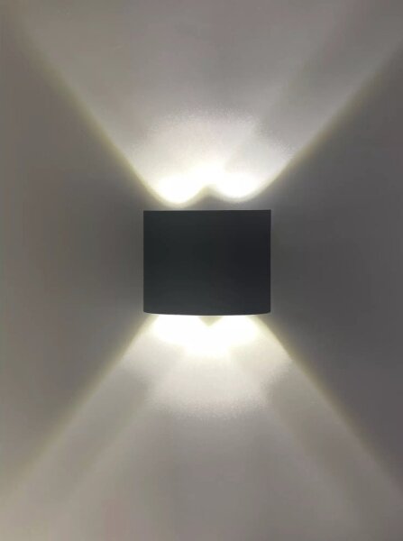 HÖFFTECH - Applique LED da esterno UP&DOWN 4xLED/1W/230V IP65